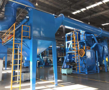 山东金属履带式抛丸清理机